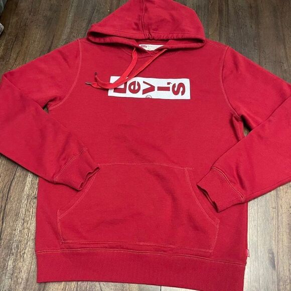 Levi's Men's Small Graphic Hoodie - Picture 6 of 9